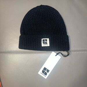 Rare URBANRING Black Knit Beanie NEW WITH TAGS